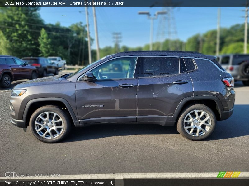 Granite Crystal Metallic / Black 2022 Jeep Compass Latitude 4x4
