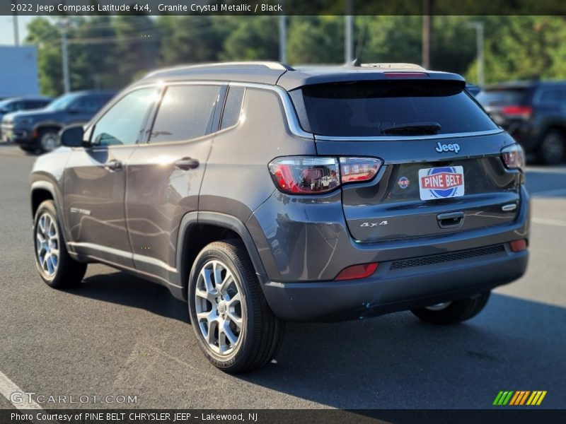 Granite Crystal Metallic / Black 2022 Jeep Compass Latitude 4x4