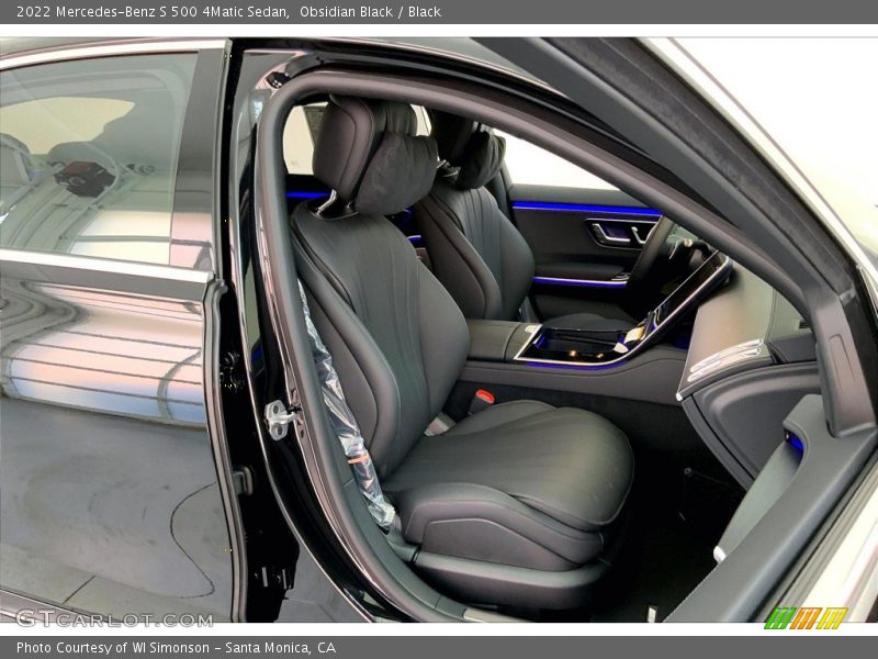 Obsidian Black / Black 2022 Mercedes-Benz S 500 4Matic Sedan