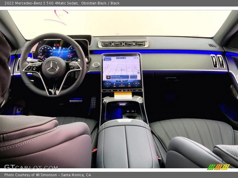 Obsidian Black / Black 2022 Mercedes-Benz S 500 4Matic Sedan