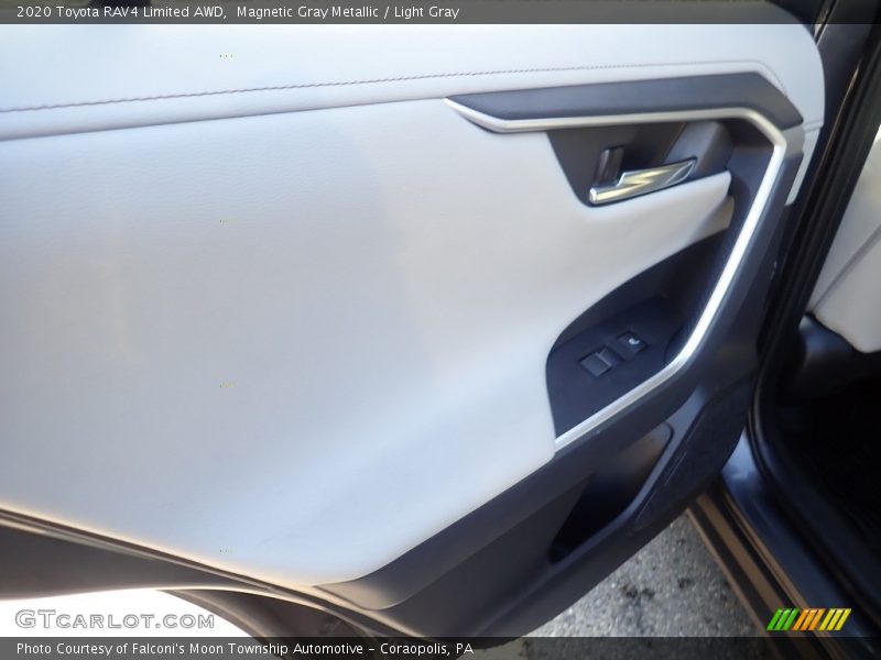 Magnetic Gray Metallic / Light Gray 2020 Toyota RAV4 Limited AWD