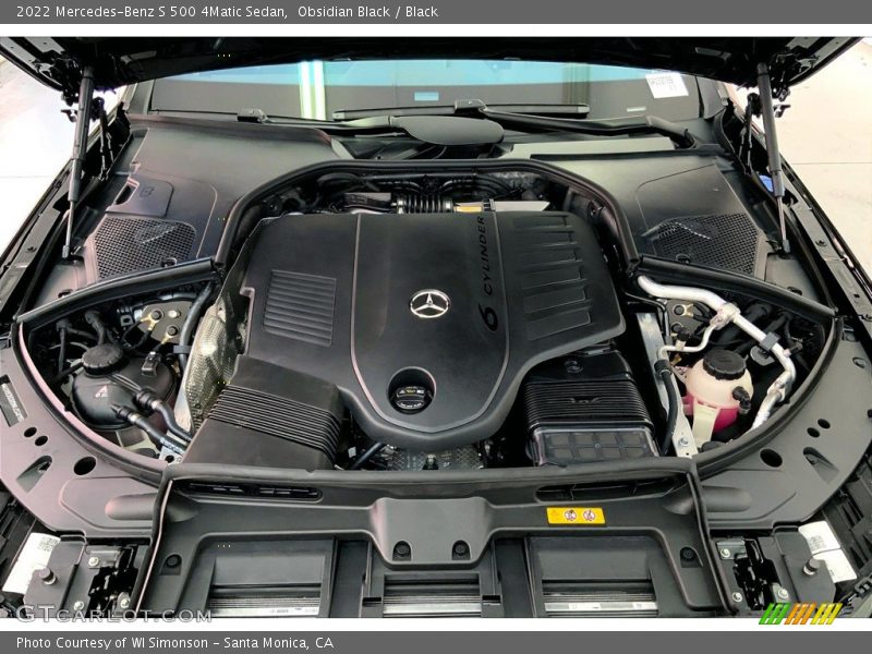 Obsidian Black / Black 2022 Mercedes-Benz S 500 4Matic Sedan