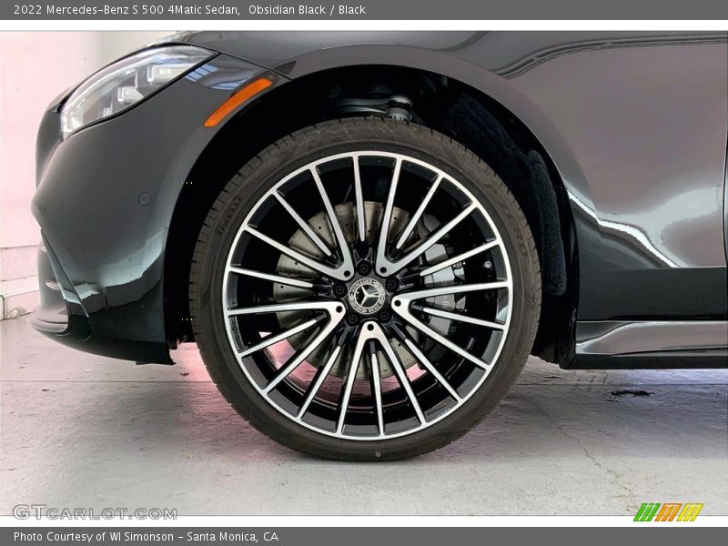 Obsidian Black / Black 2022 Mercedes-Benz S 500 4Matic Sedan