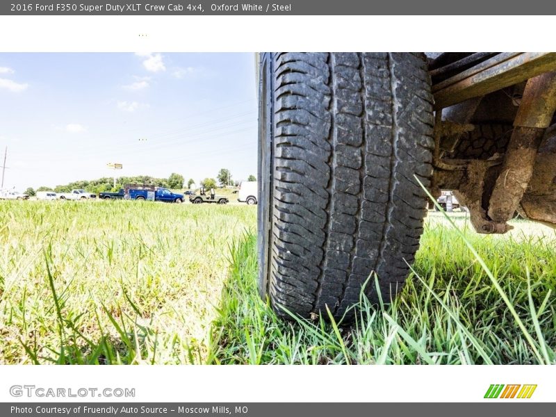 Oxford White / Steel 2016 Ford F350 Super Duty XLT Crew Cab 4x4