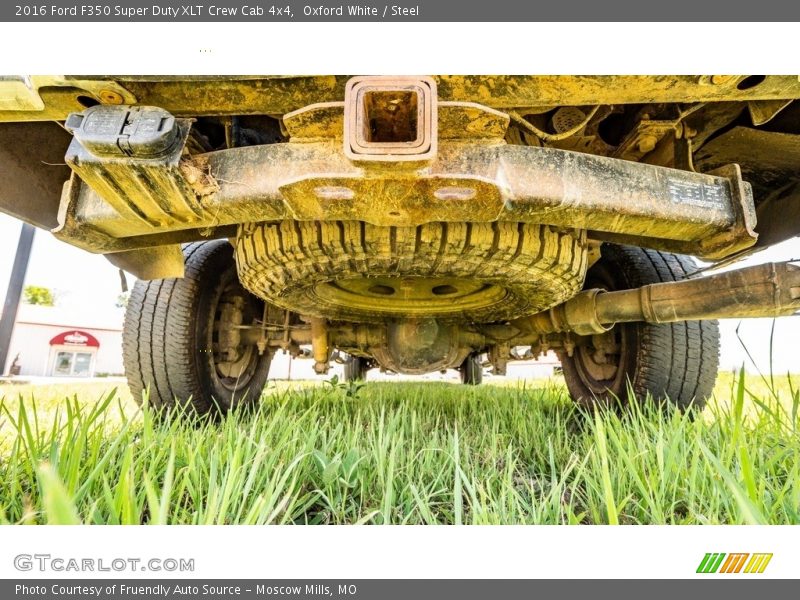 Oxford White / Steel 2016 Ford F350 Super Duty XLT Crew Cab 4x4