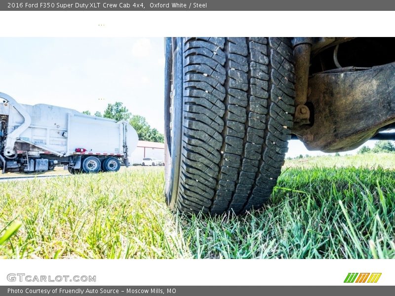 Oxford White / Steel 2016 Ford F350 Super Duty XLT Crew Cab 4x4