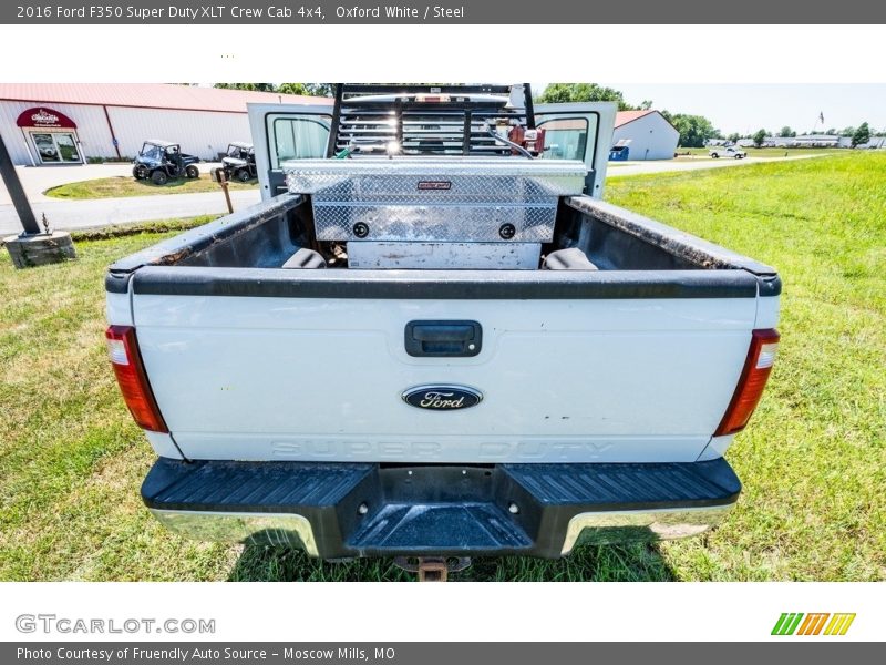 Oxford White / Steel 2016 Ford F350 Super Duty XLT Crew Cab 4x4