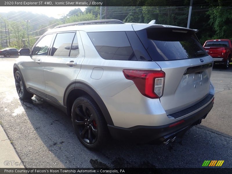 Iconic Silver Metallic / Ebony 2020 Ford Explorer ST 4WD