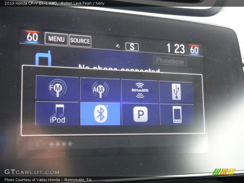 Molten Lava Pearl / Ivory 2019 Honda CR-V EX-L AWD