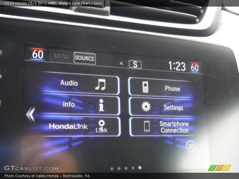 Molten Lava Pearl / Ivory 2019 Honda CR-V EX-L AWD