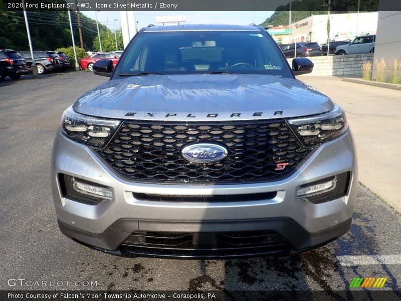 Iconic Silver Metallic / Ebony 2020 Ford Explorer ST 4WD
