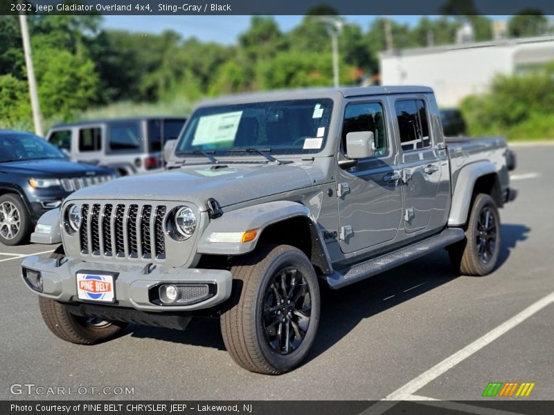 Sting-Gray / Black 2022 Jeep Gladiator Overland 4x4