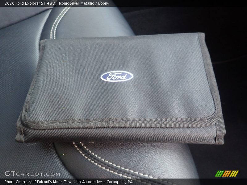 Iconic Silver Metallic / Ebony 2020 Ford Explorer ST 4WD