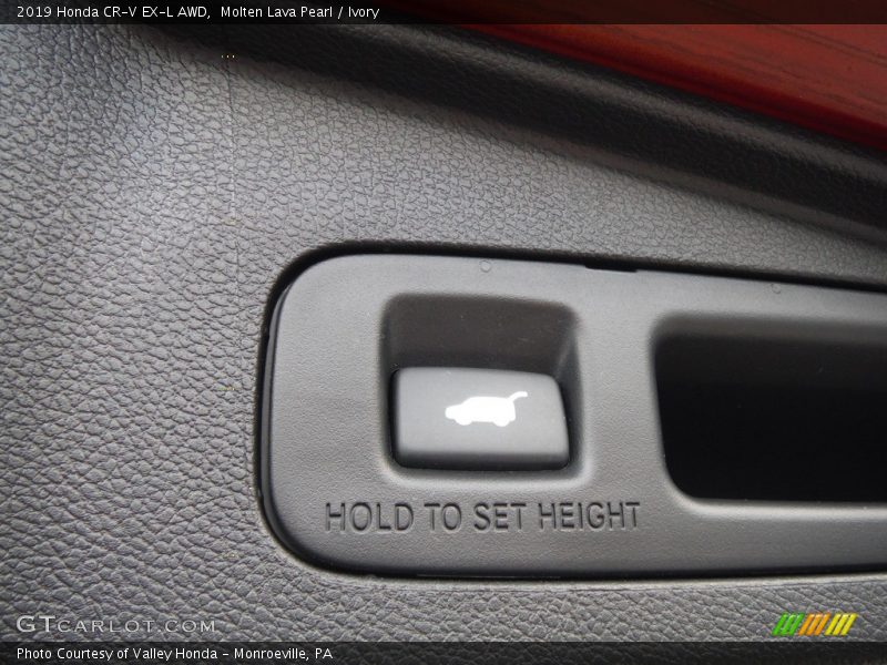 Molten Lava Pearl / Ivory 2019 Honda CR-V EX-L AWD