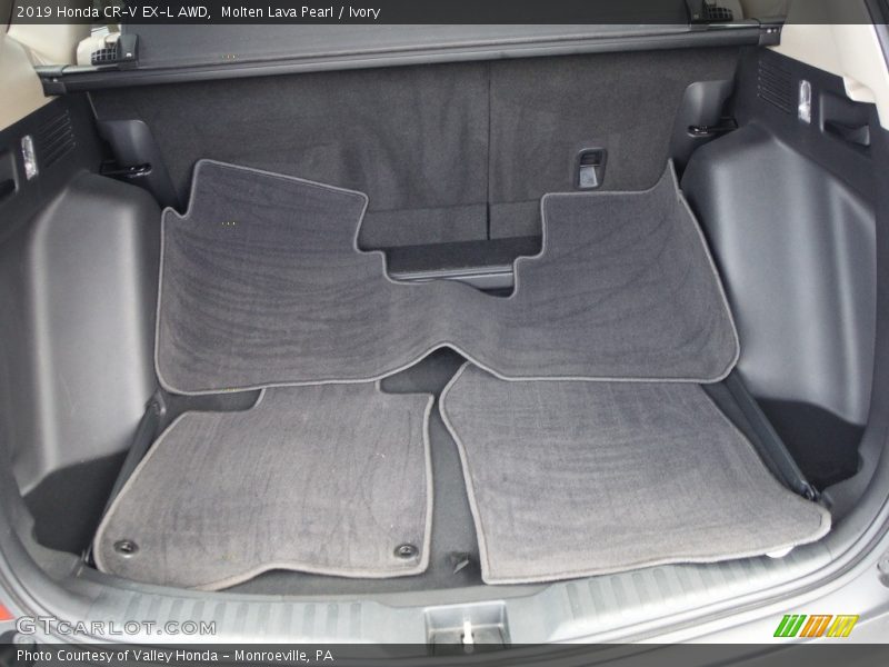 Molten Lava Pearl / Ivory 2019 Honda CR-V EX-L AWD