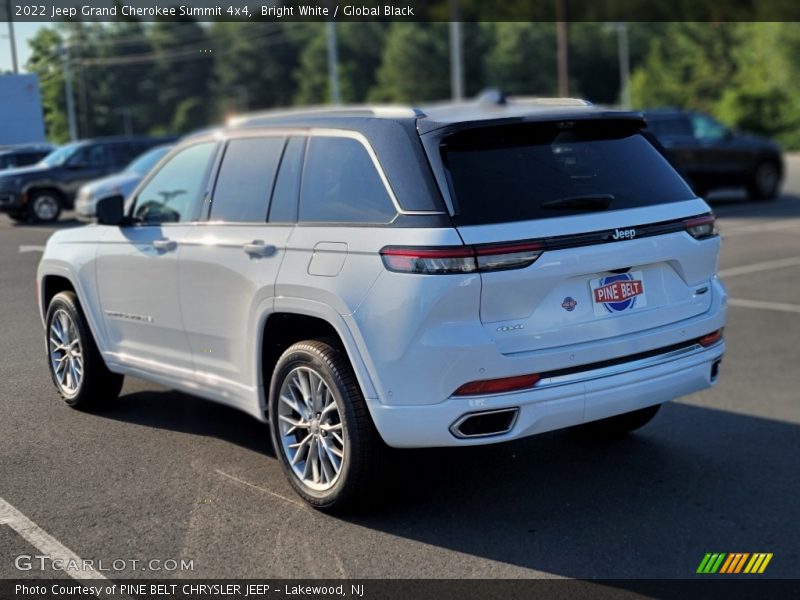 Bright White / Global Black 2022 Jeep Grand Cherokee Summit 4x4