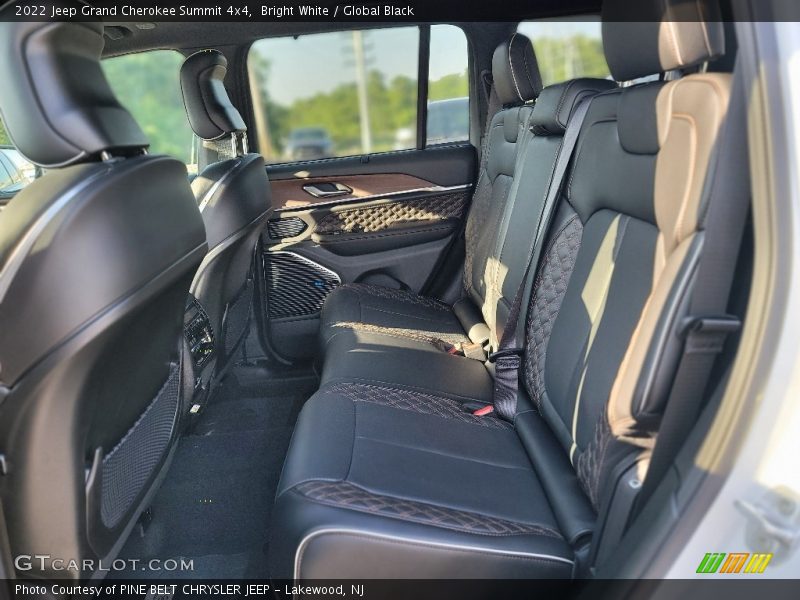 Bright White / Global Black 2022 Jeep Grand Cherokee Summit 4x4