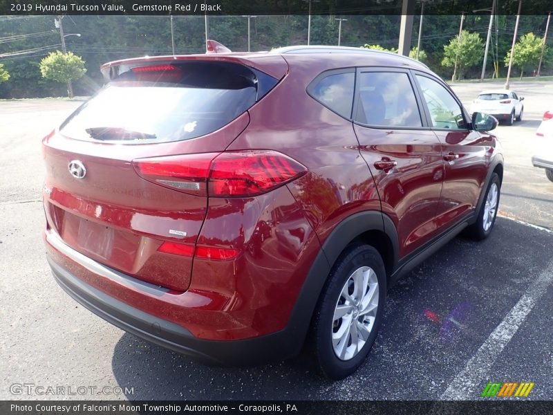 Gemstone Red / Black 2019 Hyundai Tucson Value