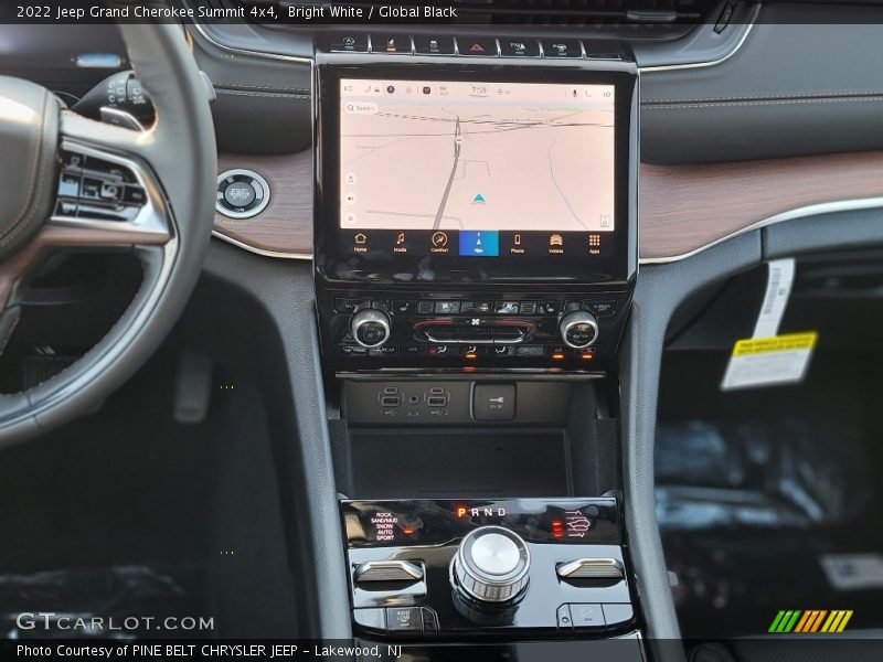 Bright White / Global Black 2022 Jeep Grand Cherokee Summit 4x4