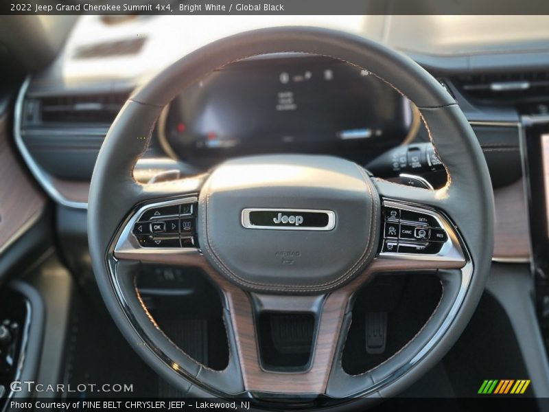 Bright White / Global Black 2022 Jeep Grand Cherokee Summit 4x4