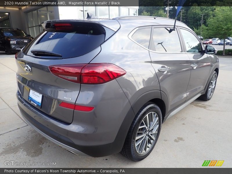 Magnetic Force Metallic / Black 2020 Hyundai Tucson Ultimate AWD