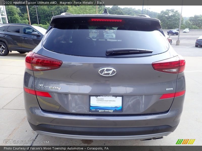 Magnetic Force Metallic / Black 2020 Hyundai Tucson Ultimate AWD