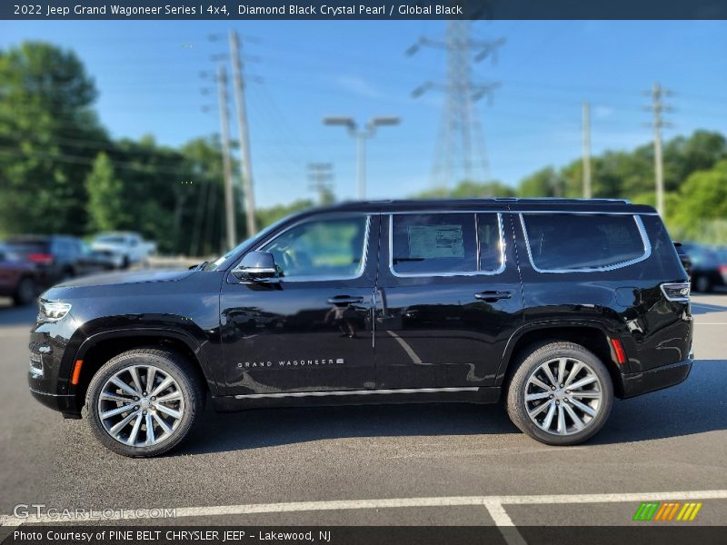 Diamond Black Crystal Pearl / Global Black 2022 Jeep Grand Wagoneer Series I 4x4