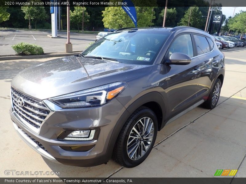 Magnetic Force Metallic / Black 2020 Hyundai Tucson Ultimate AWD