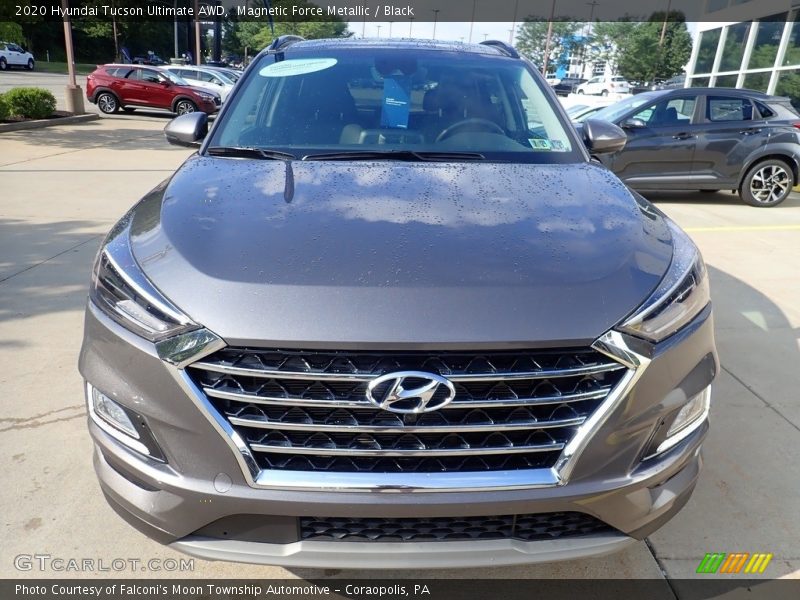 Magnetic Force Metallic / Black 2020 Hyundai Tucson Ultimate AWD