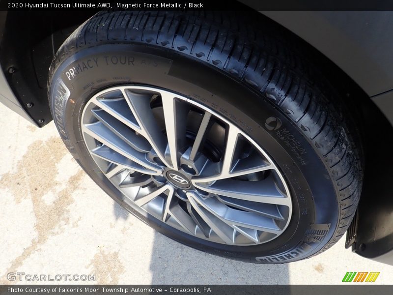 Magnetic Force Metallic / Black 2020 Hyundai Tucson Ultimate AWD