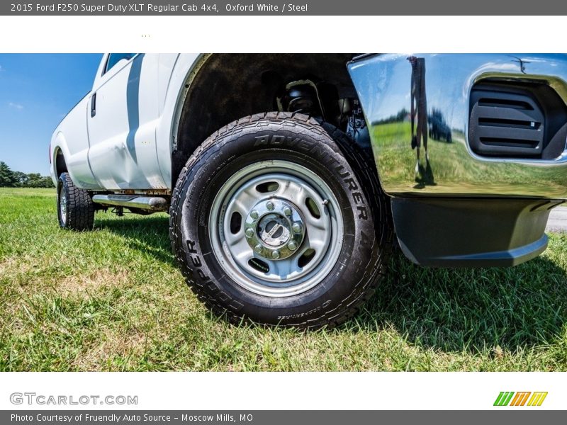 Oxford White / Steel 2015 Ford F250 Super Duty XLT Regular Cab 4x4
