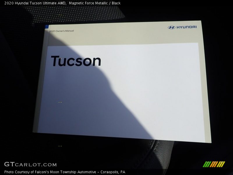 Magnetic Force Metallic / Black 2020 Hyundai Tucson Ultimate AWD