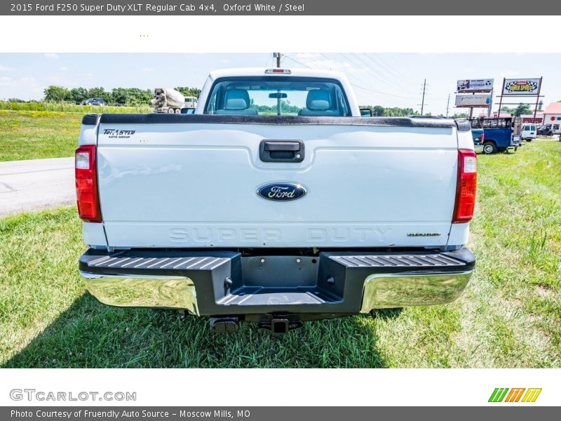 Oxford White / Steel 2015 Ford F250 Super Duty XLT Regular Cab 4x4