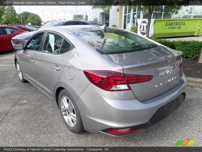Fluid Metal / Gray 2020 Hyundai Elantra Value Edition