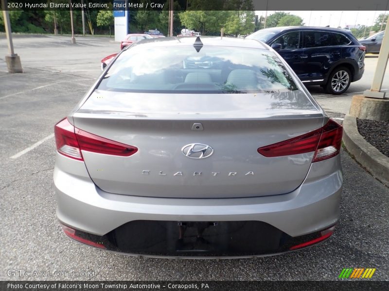 Fluid Metal / Gray 2020 Hyundai Elantra Value Edition