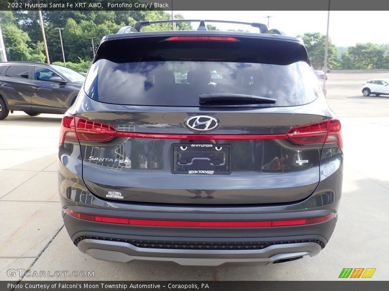 Portofino Gray / Black 2022 Hyundai Santa Fe XRT AWD