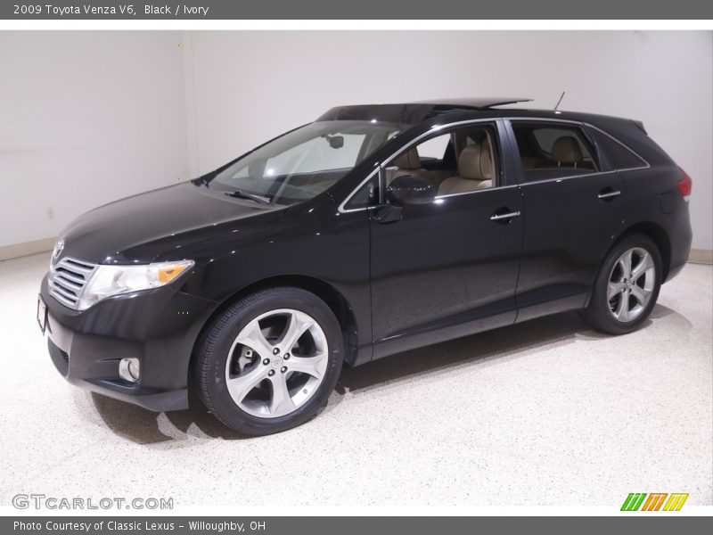 Black / Ivory 2009 Toyota Venza V6