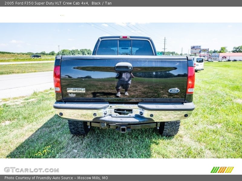 Black / Tan 2005 Ford F350 Super Duty XLT Crew Cab 4x4