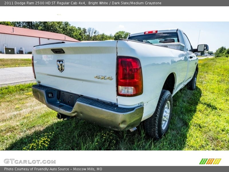 Bright White / Dark Slate/Medium Graystone 2011 Dodge Ram 2500 HD ST Regular Cab 4x4
