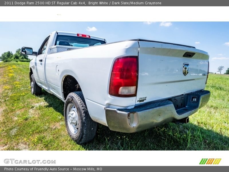 Bright White / Dark Slate/Medium Graystone 2011 Dodge Ram 2500 HD ST Regular Cab 4x4