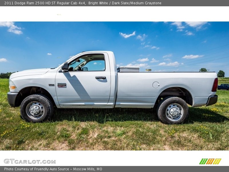 Bright White / Dark Slate/Medium Graystone 2011 Dodge Ram 2500 HD ST Regular Cab 4x4