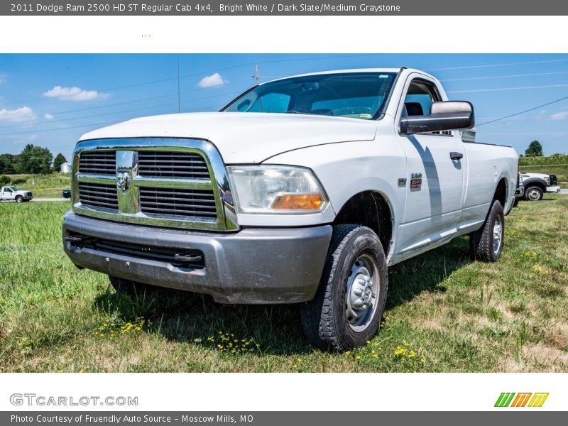 Bright White / Dark Slate/Medium Graystone 2011 Dodge Ram 2500 HD ST Regular Cab 4x4