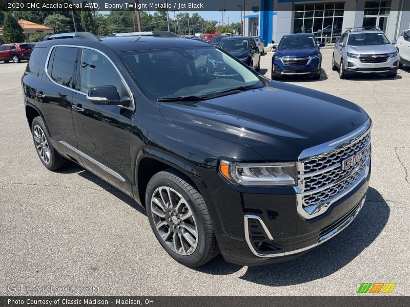 Ebony Twilight Metallic / Jet Black 2020 GMC Acadia Denali AWD