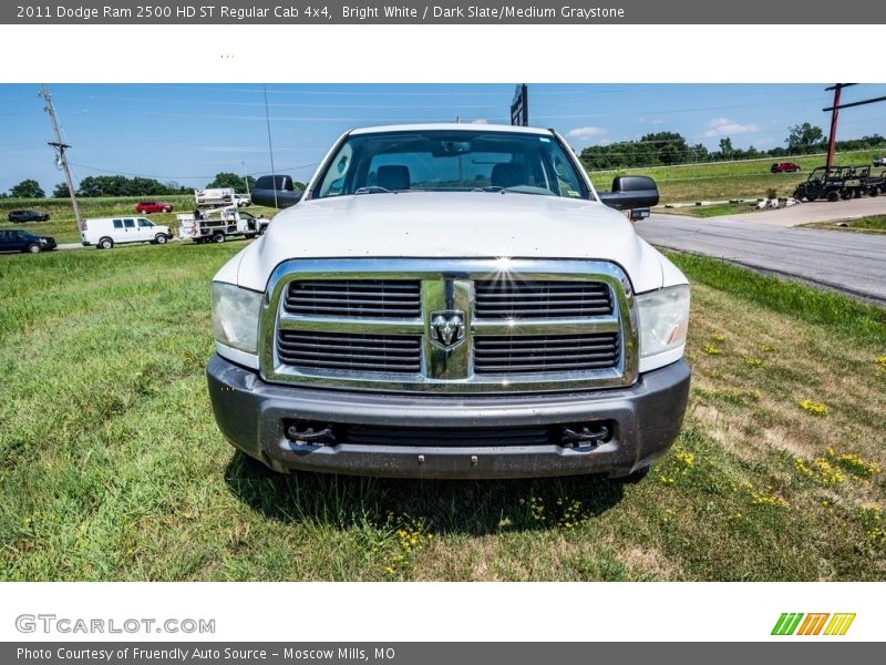Bright White / Dark Slate/Medium Graystone 2011 Dodge Ram 2500 HD ST Regular Cab 4x4