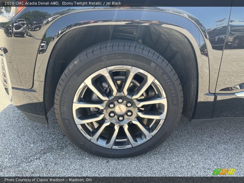 Ebony Twilight Metallic / Jet Black 2020 GMC Acadia Denali AWD