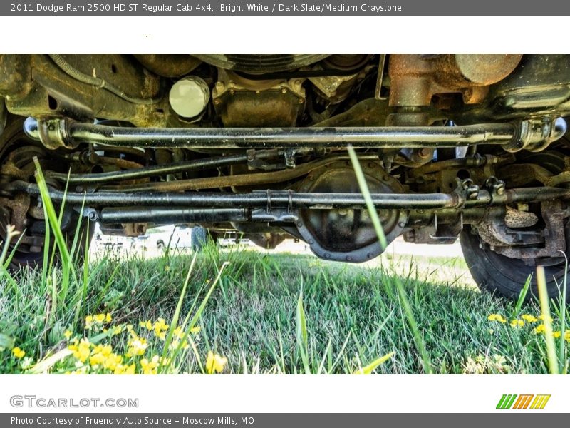 Bright White / Dark Slate/Medium Graystone 2011 Dodge Ram 2500 HD ST Regular Cab 4x4