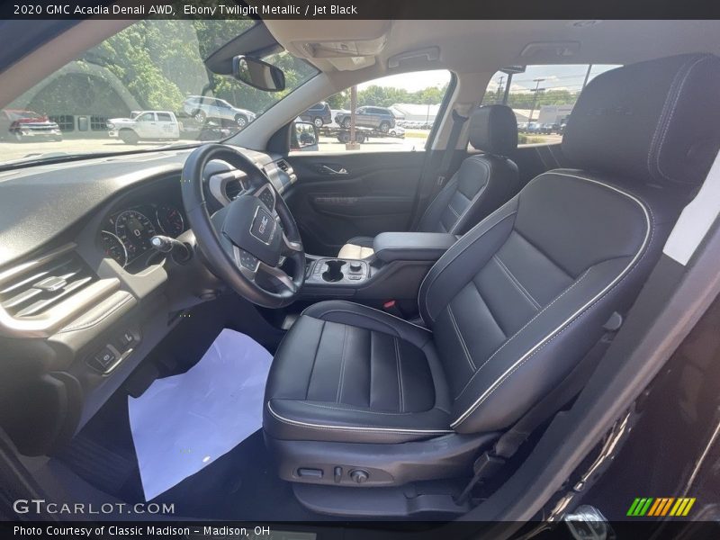 Ebony Twilight Metallic / Jet Black 2020 GMC Acadia Denali AWD