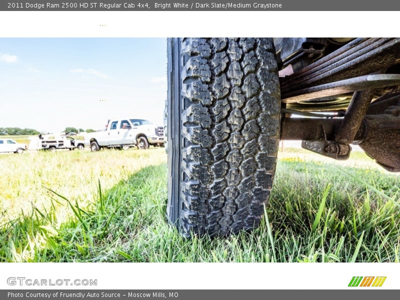 Bright White / Dark Slate/Medium Graystone 2011 Dodge Ram 2500 HD ST Regular Cab 4x4