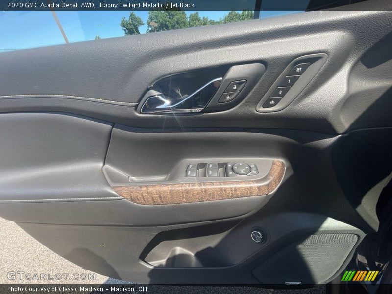 Ebony Twilight Metallic / Jet Black 2020 GMC Acadia Denali AWD