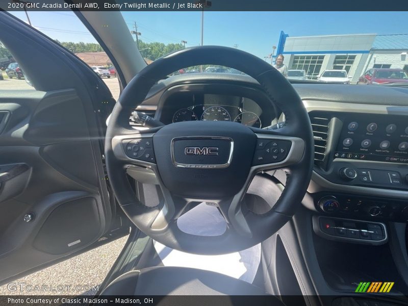 Ebony Twilight Metallic / Jet Black 2020 GMC Acadia Denali AWD